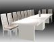 Wyoming Modern Extendable Dining Table in White