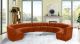Juan Modular Velvet Sectional Sofa in Cognac