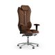 Monarch Ergonomic Leather Chair in Chocolate