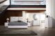 Leupp Modern Bedroom Set in White