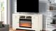 Madison Electric Fireplace with Tv Stand in Beige