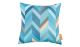 Modern Outdoor Patio Single Pillow in Wave
