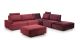 Monami Modern Luxury Rivoli Sectional Sofa in Passion