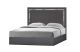 Fort Worth Bed in Charcoal with Florence