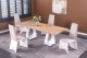 Pontypool Casual Dining Room Set in Wooden/Khaki