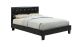 Otto Youth Contemporary Bed in Black