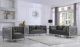 Oxnard Contemporary Living Room Set in Gray