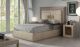 Pinewood Modern Bedroom Set in Beige & Gray
