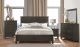Port Transitional Bedroom Set in Charcoal Gray