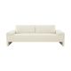 Houston Modern Boucle Upholstered Sofa in Cream