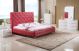  Aberdeen Modern Bedroom Set in Red/White