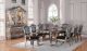 Rother Traditional Dining Room Set in Silver Gray & Antique Platinum