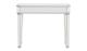 Rush Contemporary Rectangle Table in Silver