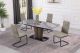 Cheadle Casual Dining Room Set in Ceramic/Taupe