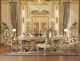 Seville Traditional Dining Room Set in Gold