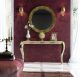 Segovia Modern Console Table in High Gloss Gold