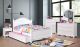 Seneca Youth Contemporary Bedroom Set in White
