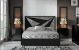 Steamboat Modern Bedroom Set in Black & Gray