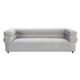 Emmonak Modern Velvet Sofa in Grey