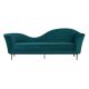 Dunfermline Modern Velvet Sofa in Aqua