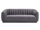 Perth Modern Velvet Sofa in Grey