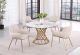 Frisco Casual Dining Room Set in Taupe/Golden