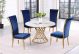 Tuscon Casual Dining Room Set in Blue/Golden