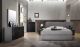 Tribeca Modern Bedroom Set in Black/Gray