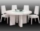 Hanal Modern Dining Room Set in White