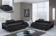 Gosport Modern Living Room Set in Black