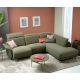 Vitis Modern Sectional Sofa in Forest