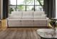 Viviana Fabric XL Sofa With 3 Power Recliners in Beige