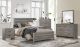 Wales Transitional Bedroom Set in Gray