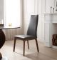 Windsor Modern High Back Dining Chair in Grey
