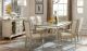 Wycombe Modern Dining Room Set in Silver