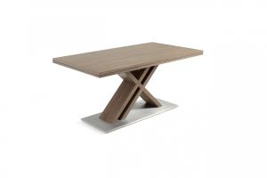Alster-X Contemporary X-Base Dining Table with 20