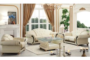 ESF Apolo Living Room Set in Ivory