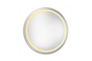 Exeter Round LED Lighted Mirror in Clear