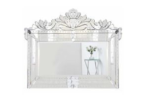 Rochester Transitional Wall Mirror in Clear