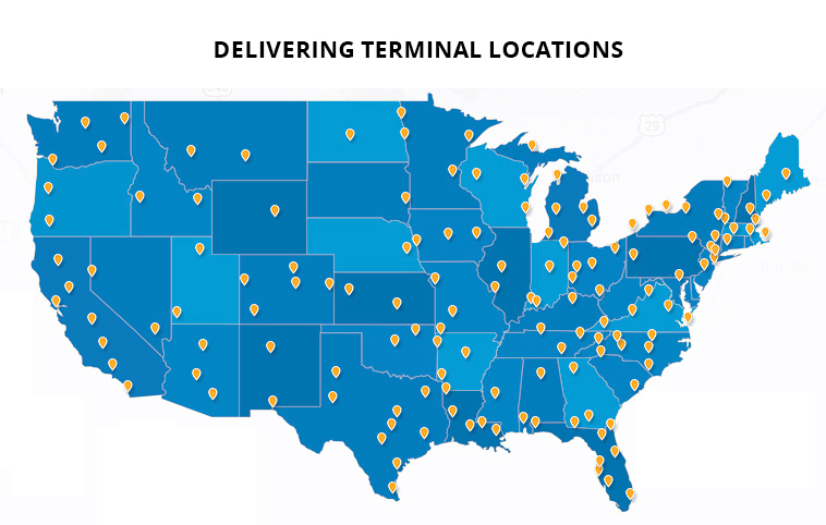 Delivering Terminal Locations